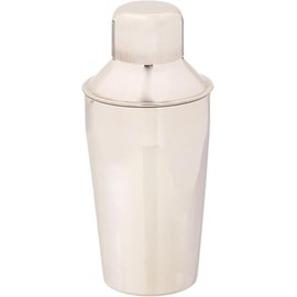 Winco 3-Piece Cocktail Shaker Set, 10-Ounce,Stainless Steel,Medium