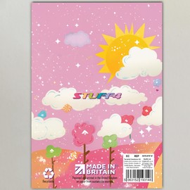 Stuff4 Birthday Card Girl - Cupcake Rainbow - Happy Birthday Card for Girl, Kids Children's Cards, A5 Bday Greeting