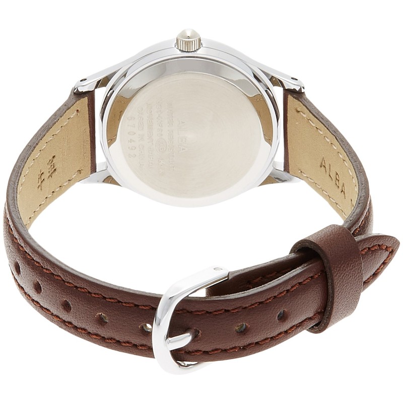 Seiko Watch Alba Quartz Character Watch ACCK406 Brown, Dial color