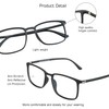 VisionGlobal Blue Light Blocking Computer Glasses, Reading Glasses for Men/Women,