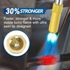 Turbo Torch Tips with Gas Self-Igniter Adjustable Flame Knob Brass