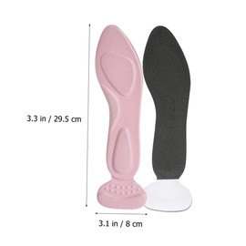 Ipetboom 3 Pairs Breathable Shoe Inserts Comfortable Heel Cushions for Women Soft and Shockproof Non Slip Shoe Pads for Running and Sports