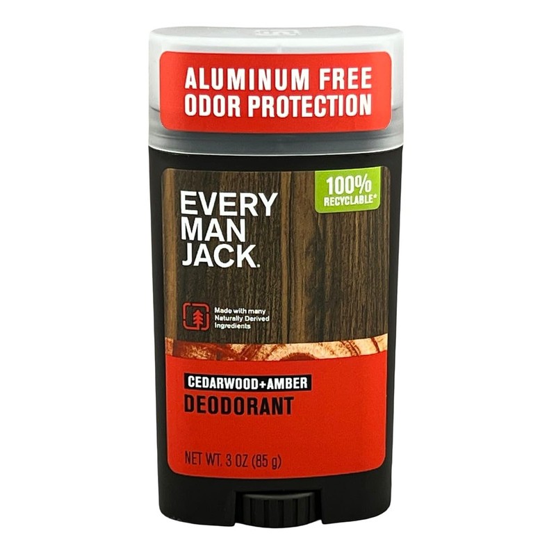 EVERY MAN JACK, DEOD,BODY CARE,CEDARWOOD 3 OZ