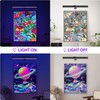 Onforu Black Light for Blacklight Tapestry,15'' Rechargeable Blacklight Picture Light