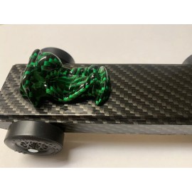 Derby Tricks Custom Pinewood Derby Car Lead Free Driver Weight