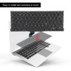 Black Laptop Replacement Keyboard Layout Fit for MacBook Pro A1502