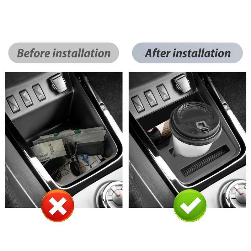 SKTU Centre Armrest Organiser Compatible with Dacia Spring Electric EV