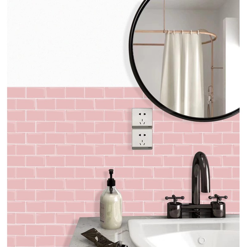 WalDecoo Subway Tile Peel and Stick Backsplash Tile, 10-Sheet Premium