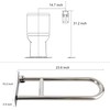Grab Bars for Toilet Grab bar 304 Stainless Steel Foldable