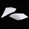 Motorcycle Aerodynamic Winglets Spoiler Wing Universal Modification AccessoryWhite