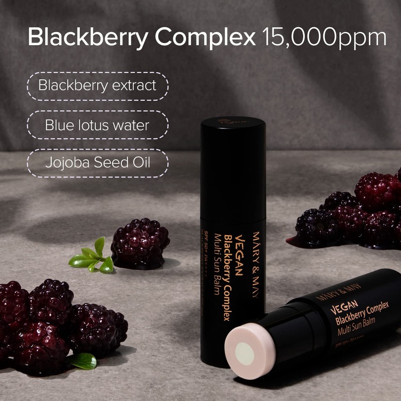 Mary&May Vegan Blackberry Complex Multi Sun Balm SPF50+ PA++++ –