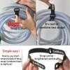 Lekou 12 Pack Adjustable Cable Strap Multipurpose Hook and Loop