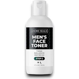 Face Toner for Men | Organic Witch Hazel, Hyaluronic Acid & Green Tea | Pore Minimizer, Hydration, Astringent, Face Tightener, Hydrating Toner, Oil Control, | Facial Toner & Men Skin Care