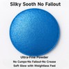Blue Shimmer Powder Eyeshadow Single, Compact With Sponge-Tip Applicator