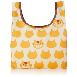 Marushin 1165038800 Mini Eco Bag, Ghibli My Neighbor Totoro, Cat Bass Pattern, Cute Goods