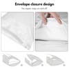 【2 Pack】 Mulberry Satin Silk Pillowcase, H HOME-MART 20"x 30"