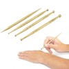 Brass Massage Sticks 6 and 9 mm 15 cm Massage