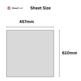 610mm x 457mm 2mm acrylic sheet for greenhouse glass replacement