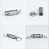 Prendre PR-BUK21L Keychain, Titanium Alloy, With Lock, Separated, Keyring, Detachable,