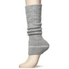 Okamoto Women's Socks Supplement, Like Kotatsu Leg Warmers, medium grey