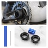 eMagTech 2 Pieces Bicycle Crank Adjustment Caps with Tool Compatible