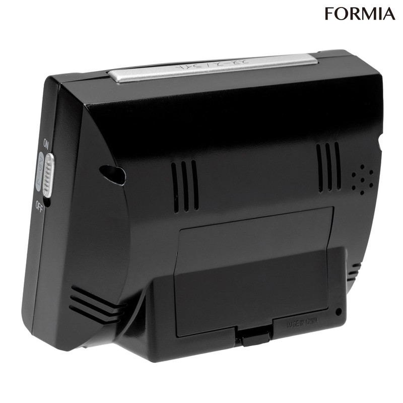 Formia(フォルミア) Desk Clock, Tabletop Alarm Clock, Easy to Read, Large