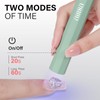 AILLSA Small UV Light for Nails, Handheld UV Nail Lamp