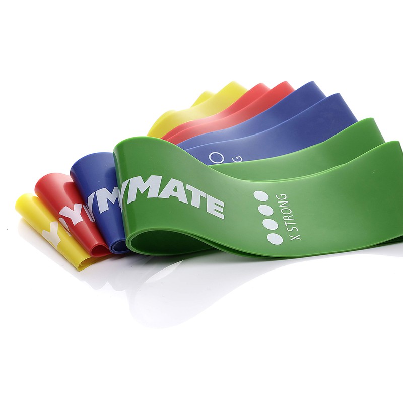 Bodymate Exercise Bands, Set of 4 Strengths and Carry Bag,
