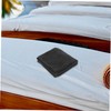 BIUDECO 2pcs Pure Cotton Black Hair Towel Quick Dry Soft