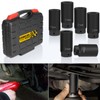 6 Pack 1/2" Crank Bolt Socket Set, 17MM, 19MM, 21MM,