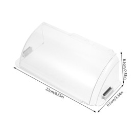 LALAFINA 2pcs Adjustable Air Vent Deflectors for Home Efficient Air Conditioning Vent Covers Redirect Under Furniture Durable Design for Comfortable Living Spaces