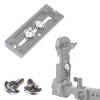 Samcos Camera Fastening Screw, 1/4" Screw, Stainless Steel Material Head