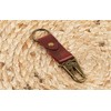 Antiq Leather Valet Keychain with Belt Loop, Tactical HK EDC