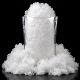 Christmas Fake Snow Decor Artificial Snow Decoration, 170g/6oz Fluffy White Faux Snow Fiber for Christmas Village Displays, Mantel, Window, Tabletop Decor, Winter DIY Crafts