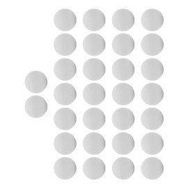 Pack of 30 21.5mm EVA Foam Golf Balls Soft Foam Practice Golf Balls for Men Women Indoor and Outdoor Training(White)