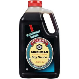 Kikkoman, Naturally Brewed Soy Sauce, 40 oz