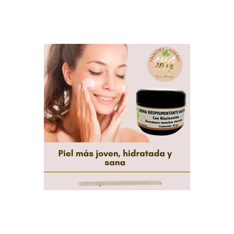 Crema Despigmentante Natural 60g Niacinamida 10% Anti Mancha
