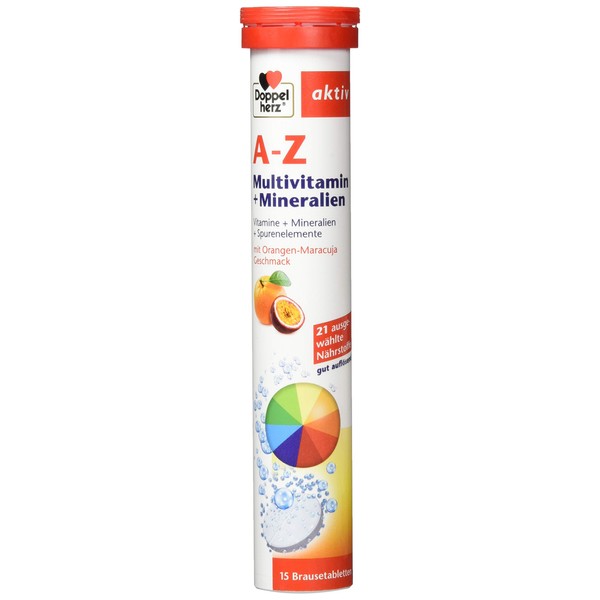 Double Heart A-Z Multivitamin + Minerals Shower Table of 15