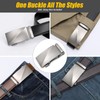 BELTROAD Men Ratchet Belt Buckle Only Replacement Belt Buckle Automatic