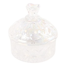 Laroal Large Nail Dappen Dish Crystal Dappen Dish With Lid Dappen Monomer Holder Dish Dappen Dish Acrylic For Nails Nail Crystal Cup For Salon