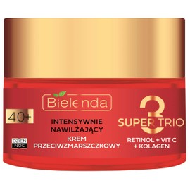 Bielenda Super Trio Retinol + Vit C + Collagen Intensively Moisturizing 40+ Cream 50ml