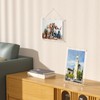 NIUBEE Clear Acrylic Picture Frame 8.5x11 inches, Wall Hang or