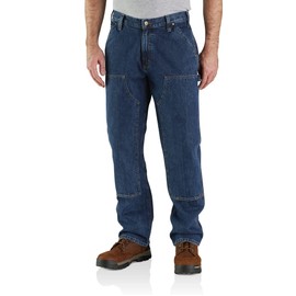 Carhartt Men's Loose Fit Double Front Logger Jeans, Canal.
