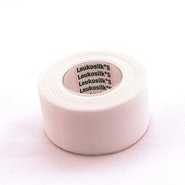 Leukosilk S Tape, 2.5cm x 9.1m, Pack of 2
