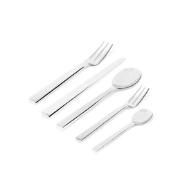 Alessi Santiago Cutlery, 5 Piece Set, Silver