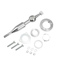 Motoforti Gear Shift Knob, Car Accessories, for Mazda MX5 Miata 1990-1997, Metal, Silver Tone, 1 Set