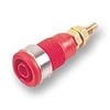 Socket, 4MM, Shrouded, RED, PK5 | Test Banana CONNECTORS, 5