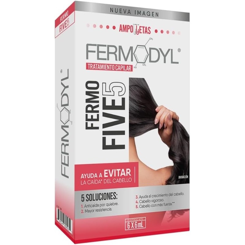 FERMODYL - FermoFive5. Ayuda a evitar la caída del cabello.