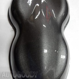 AUTOGOODY Super Gloss Gray Metallic Gunmetal Vinyl Film Wrap Air Bubble Free 4ft x 5ft