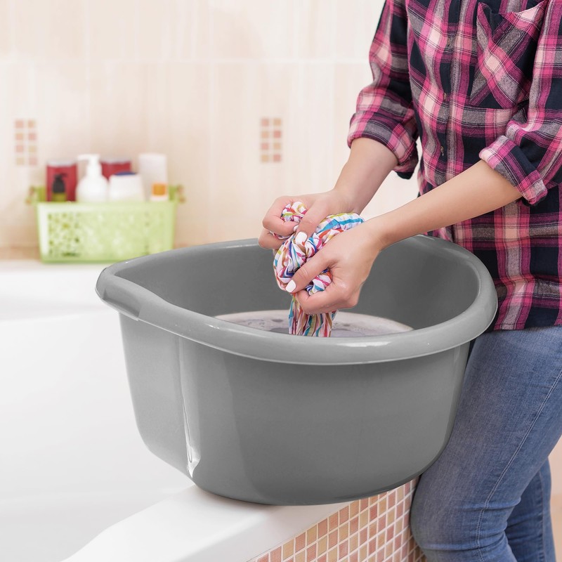 KADAX Plastic Bowl, Washing Up Bowl in Various Sizes and